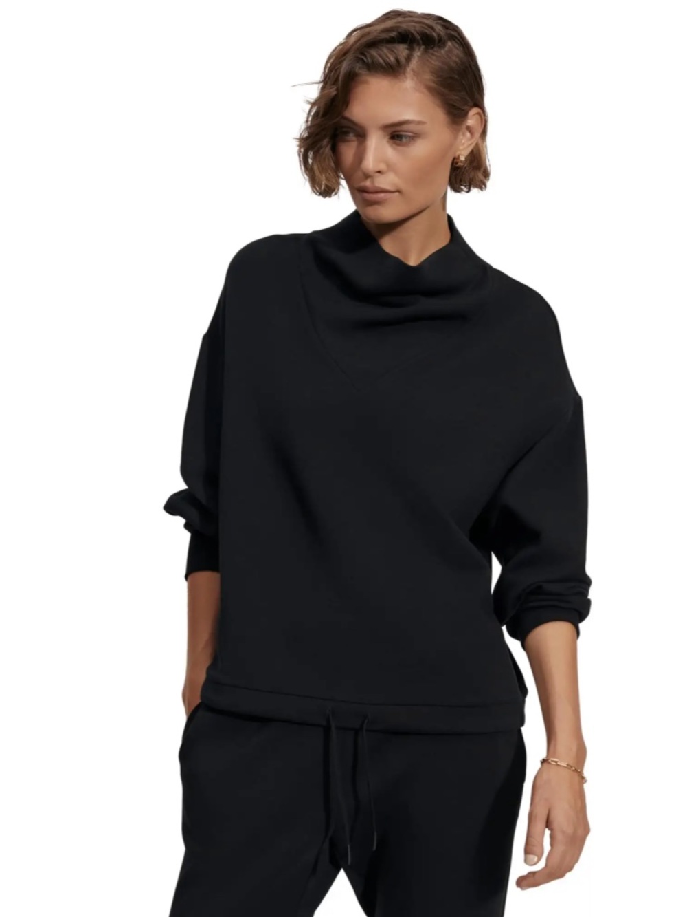 Varley Betsy Sweatshirt in Black